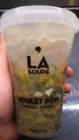 Mängden socker i La soupe poulet rôti poireau carotte