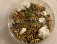 Mängden socker i LA salade chèvre Bacon
