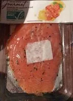 Mängden socker i Émincés de saumon fumé