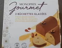Mängden socker i 2 bûchettes glacées caramel
