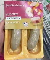 Mängden socker i Boudins blancs