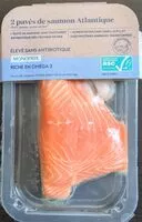 Mängden socker i 2 Pavés de saumon Atlantique