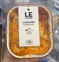 Mängden socker i Lasagne bolognaise