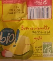 Mängden socker i Beurre de baratte demi sel