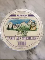 Mängden socker i Tarte aux myrtilles