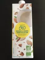 Mängden socker i Boisson à l’amande source de calcium