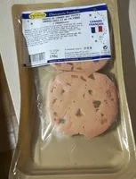 Mängden socker i Mousse de canard pommes et au calvados