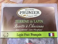 Mängden socker i Terrine de Lapin - Recette à l'Ancienne
