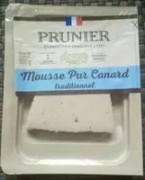 Mängden socker i Mousse pur canard