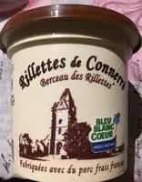 Mängden socker i Rillettes de Connerré