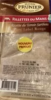 Mängden socker i Rillettes du Mans