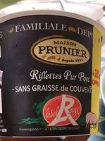 Mängden socker i rillettes pur porc