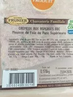 Mängden socker i Crémeux aux asperges BBC