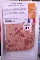Mängden socker i Prunier crémeux de canard mousse de foie de canard