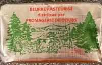 Mängden socker i Beurre pasteurisé