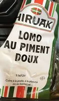 Mängden socker i Lomo au piment doux
