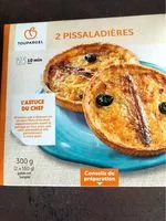 Mängden socker i 2 Pissaladières
