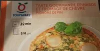 Mängden socker i Tarte gourmande épinards et fromage de chèvre pignons de pin