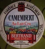 Mängden socker i Camembert Bertrand