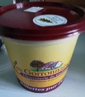 Mängden socker i Rillettes pur porc