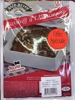 Mängden socker i Rossbiff à l'Alsacienne