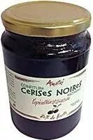 Mängden socker i Confiture de cerises noires entieres AMATXI