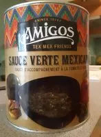 Mängden socker i Sauce Verte Mexicaine
