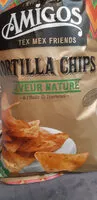 Mängden socker i Tortillas Chips Saveur Nature