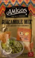 Mängden socker i Guacamole mix'