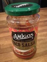 Mängden socker i Tacos Salsa