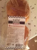 Mängden socker i Classic foods of america