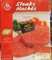 Mängden socker i 10 Steaks Hachés Pur Buf De 100 Grammes, Marque André Krief