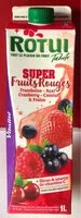 Mängden socker i Jus de super fruits rouges