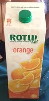 Mängden socker i Rotui orange