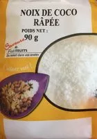 Mängden socker i Noix de coco rapee