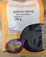 Mängden socker i Raisins de Corinthe