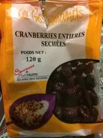 Mängden socker i Cranberries entieres sechees