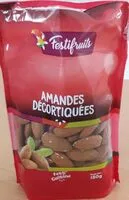 Mängden socker i Amandes decortiquees