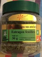 Mängden socker i Estragon feuilles