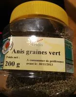 Mängden socker i Anis Graines Vert