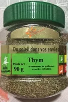 Mängden socker i Thym
