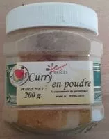 Mängden socker i Curry en poudre