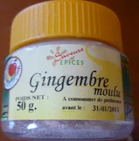 Mängden socker i Gingembre moulu