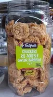 Mängden socker i Crackers riz soufflé saveur barbecue