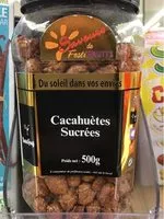 Mängden socker i Cacahuètes Sucrées