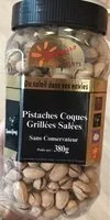 Mängden socker i Pistache Coques Grillées Salées