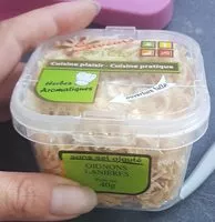 Mängden socker i Oignons lanières