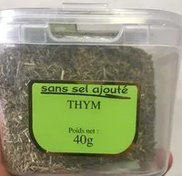 Mängden socker i Thym