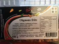 Mängden socker i Oignons frits