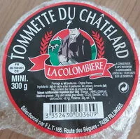 Mängden socker i Tommette du châtelard